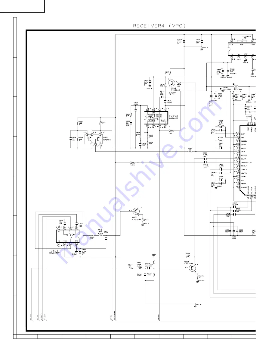 Sharp LC-15L1US Service Manual Download Page 60