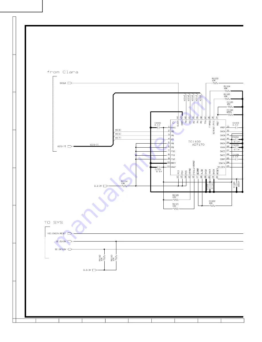 Sharp LC-15L1US Service Manual Download Page 104