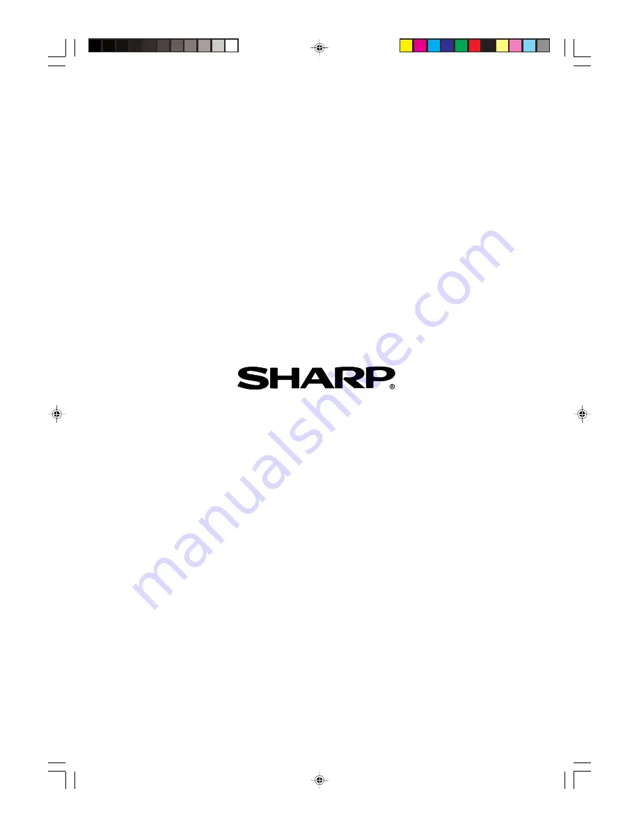 Sharp LC-15M4E Operation Manual Download Page 26