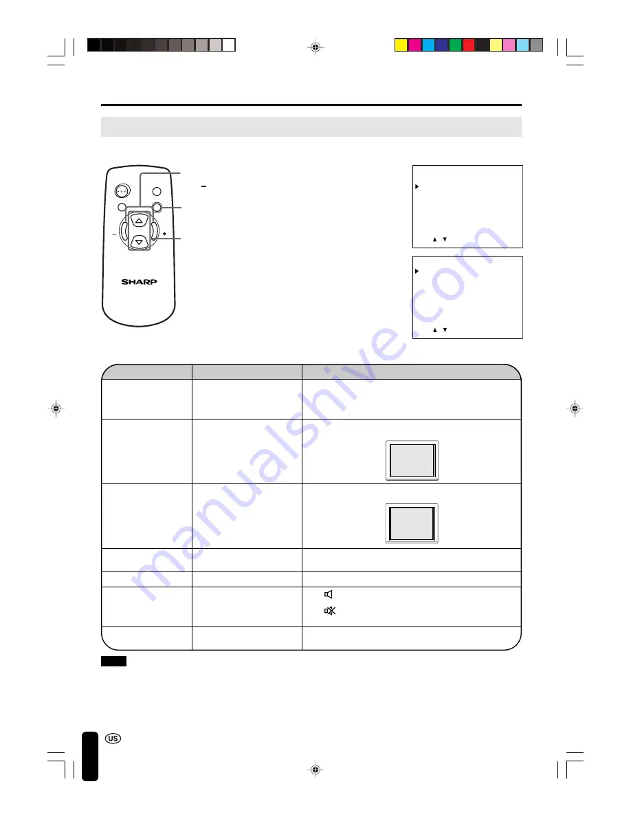 Sharp LC-15M4U Operation Manual Download Page 19