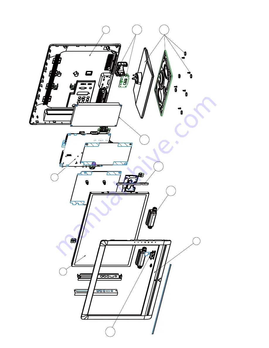 Sharp LC-19LE430E Service Manual Download Page 189