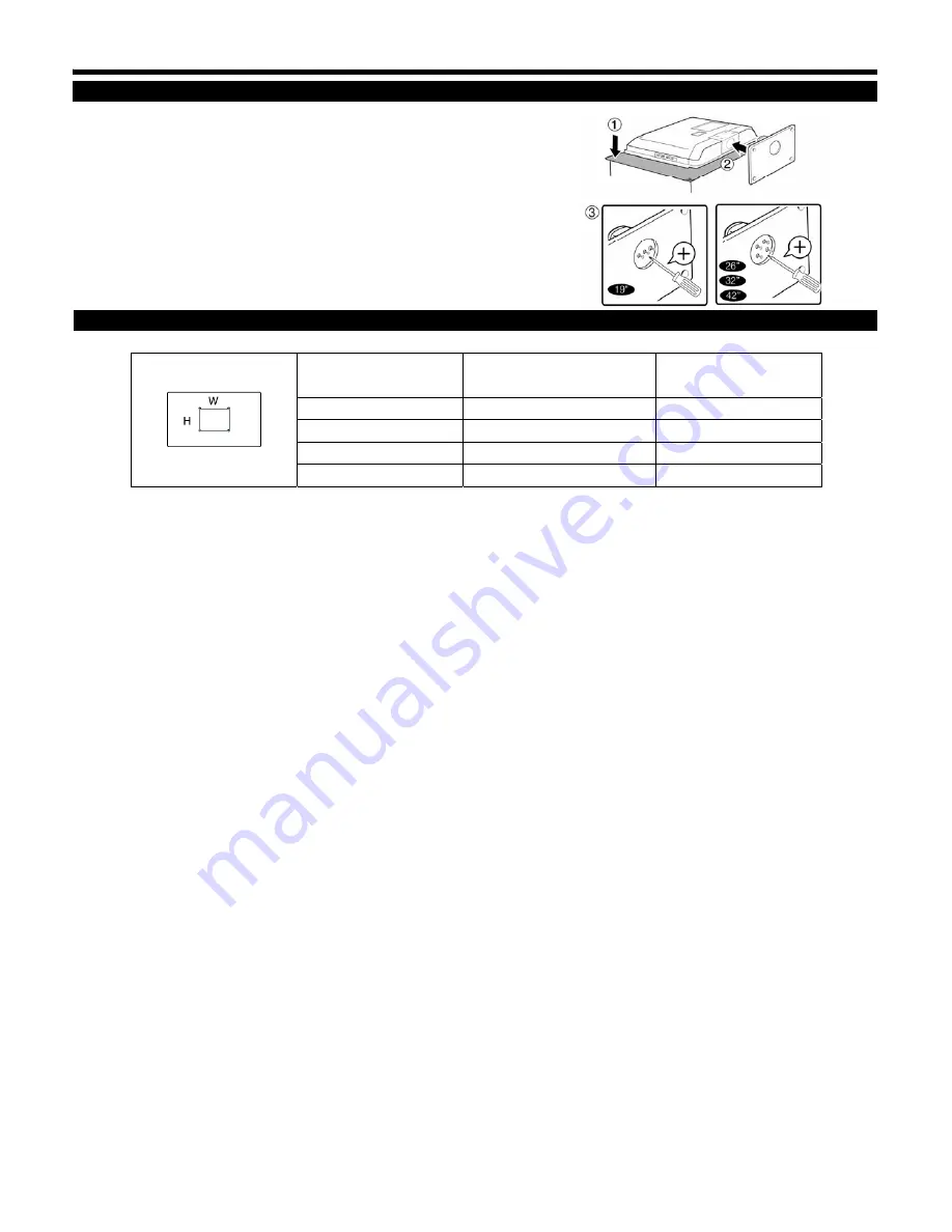 Sharp LC-19SH7E/RU Service Manual Download Page 7