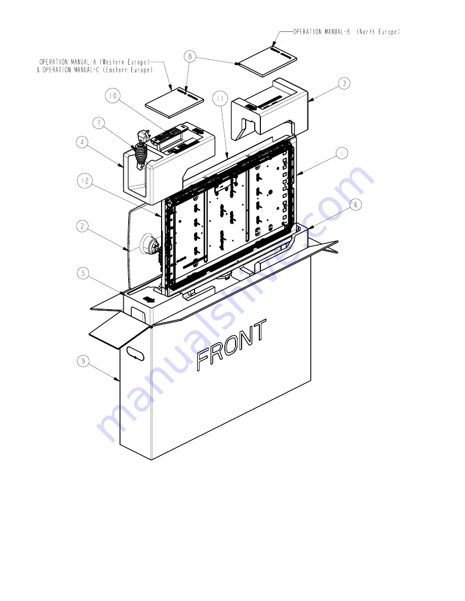 Sharp LC-19SH7E/RU Service Manual Download Page 263