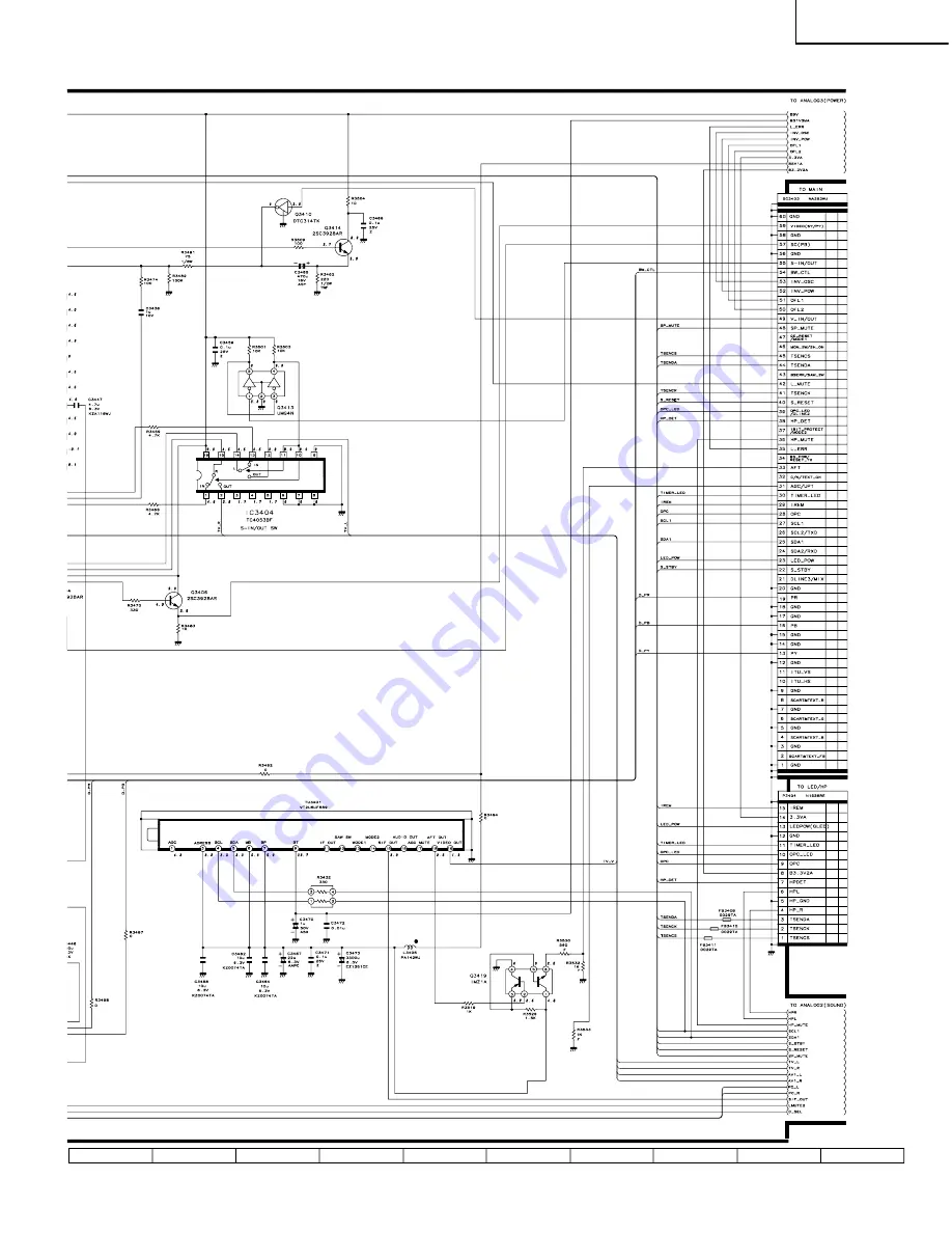 Sharp LC-20B6US Operation Service Manual Download Page 75