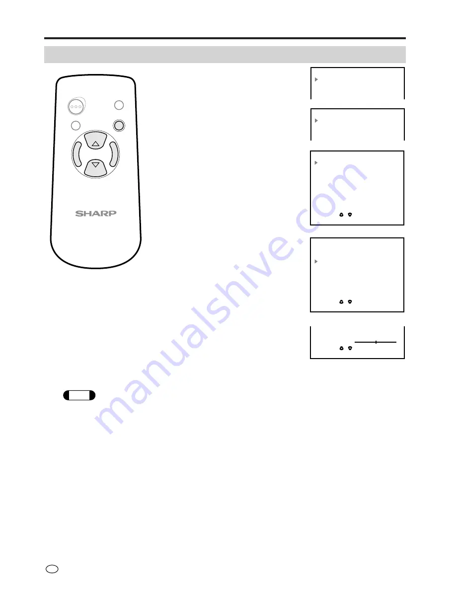 Sharp LC-20VM2 Скачать руководство пользователя страница 14