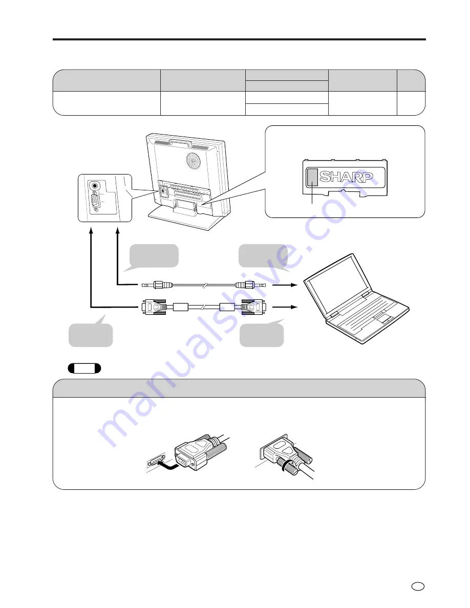 Sharp LC-20VM2 Скачать руководство пользователя страница 19