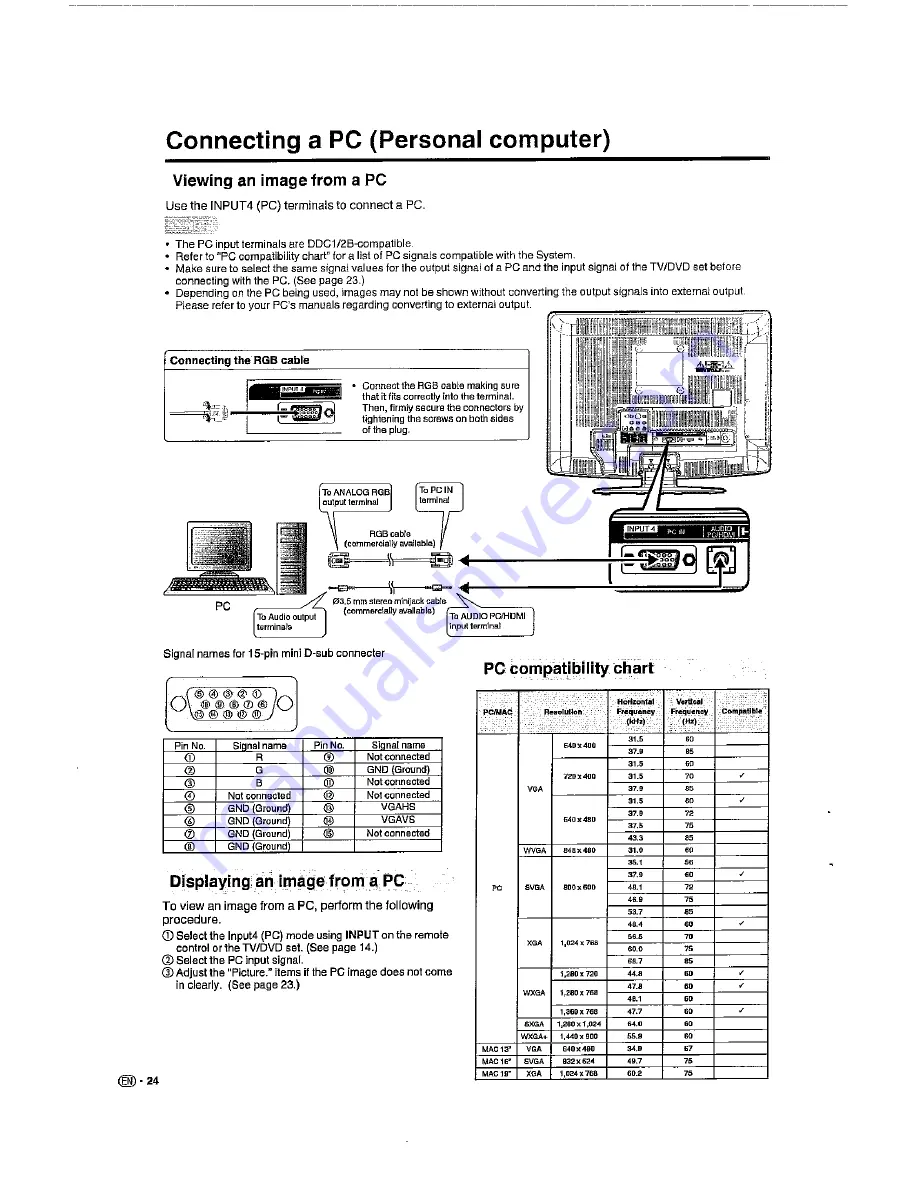 Sharp LC-22DV24U - 22