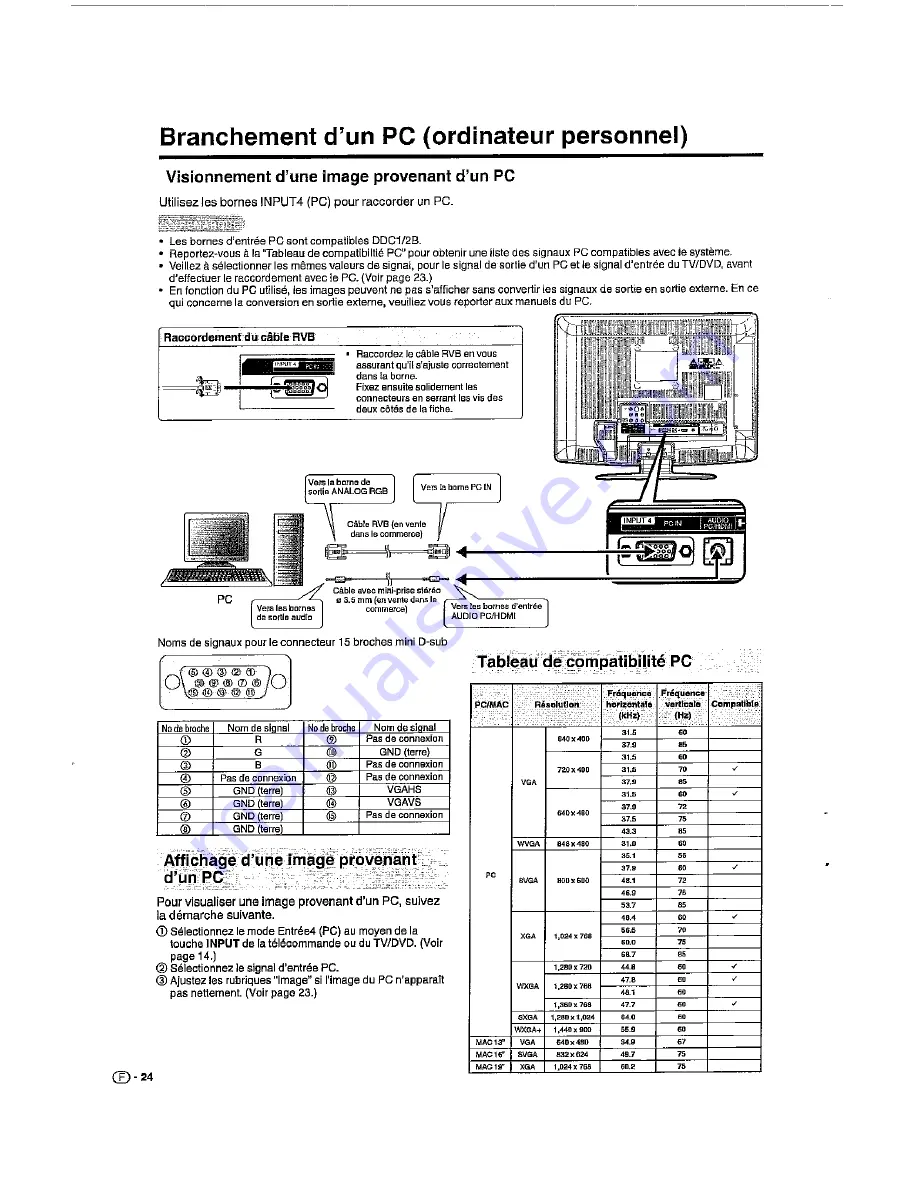 Sharp LC-22DV24U - 22