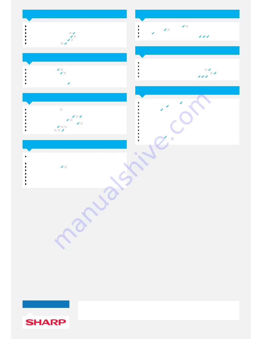 Sharp LC-22DV510K Specifications Download Page 2