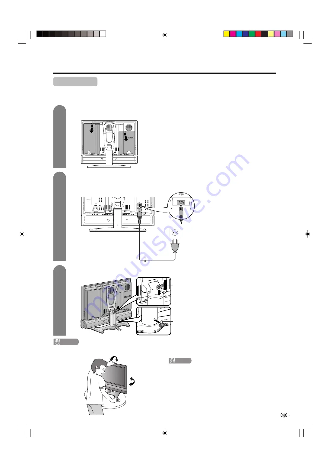 Sharp LC-26GA5X Operation Manual Download Page 8