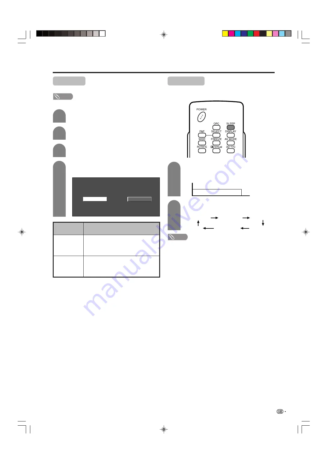 Sharp LC-26GA5X Operation Manual Download Page 40