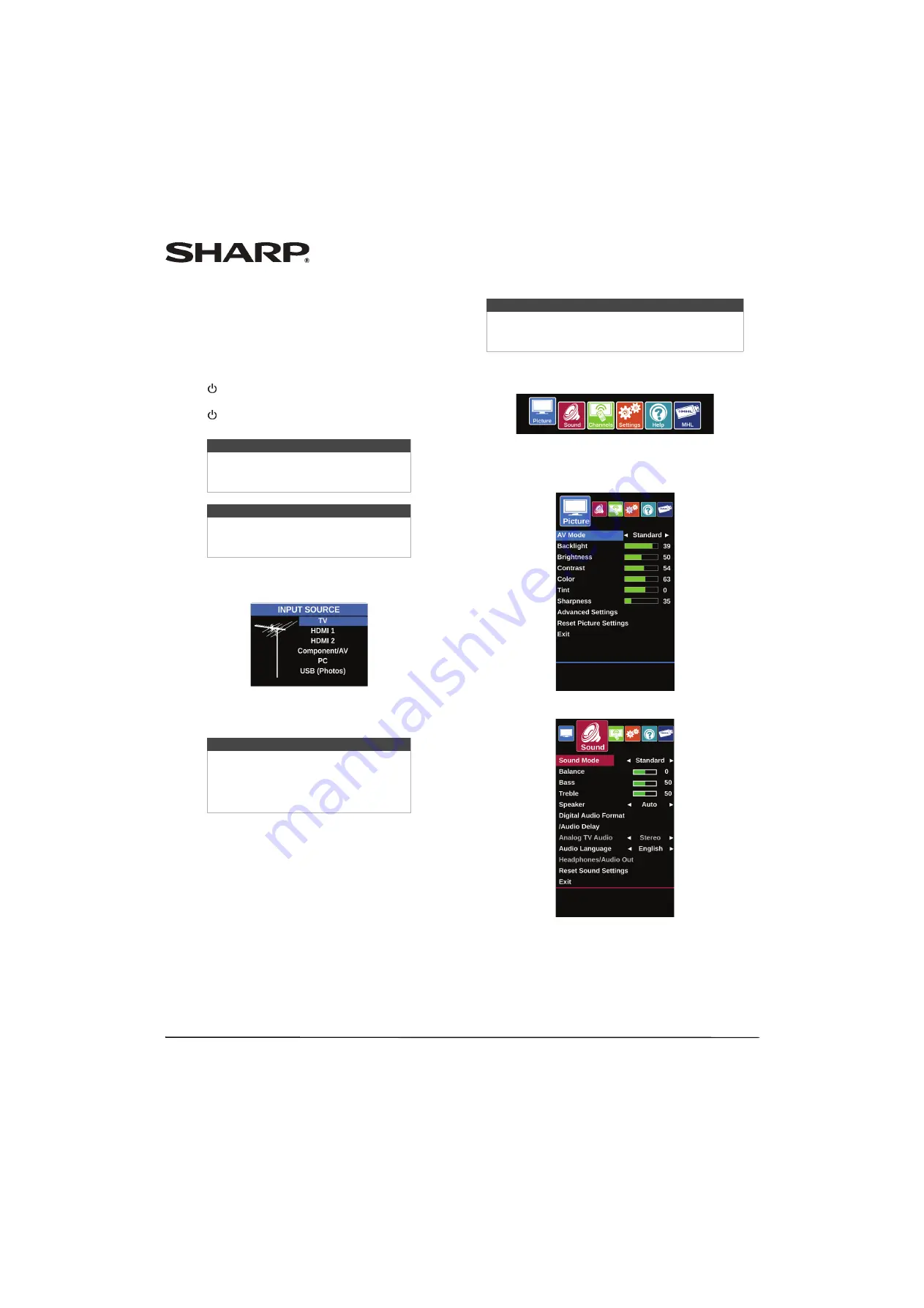 Sharp LC-32LB261U User Manual Download Page 45