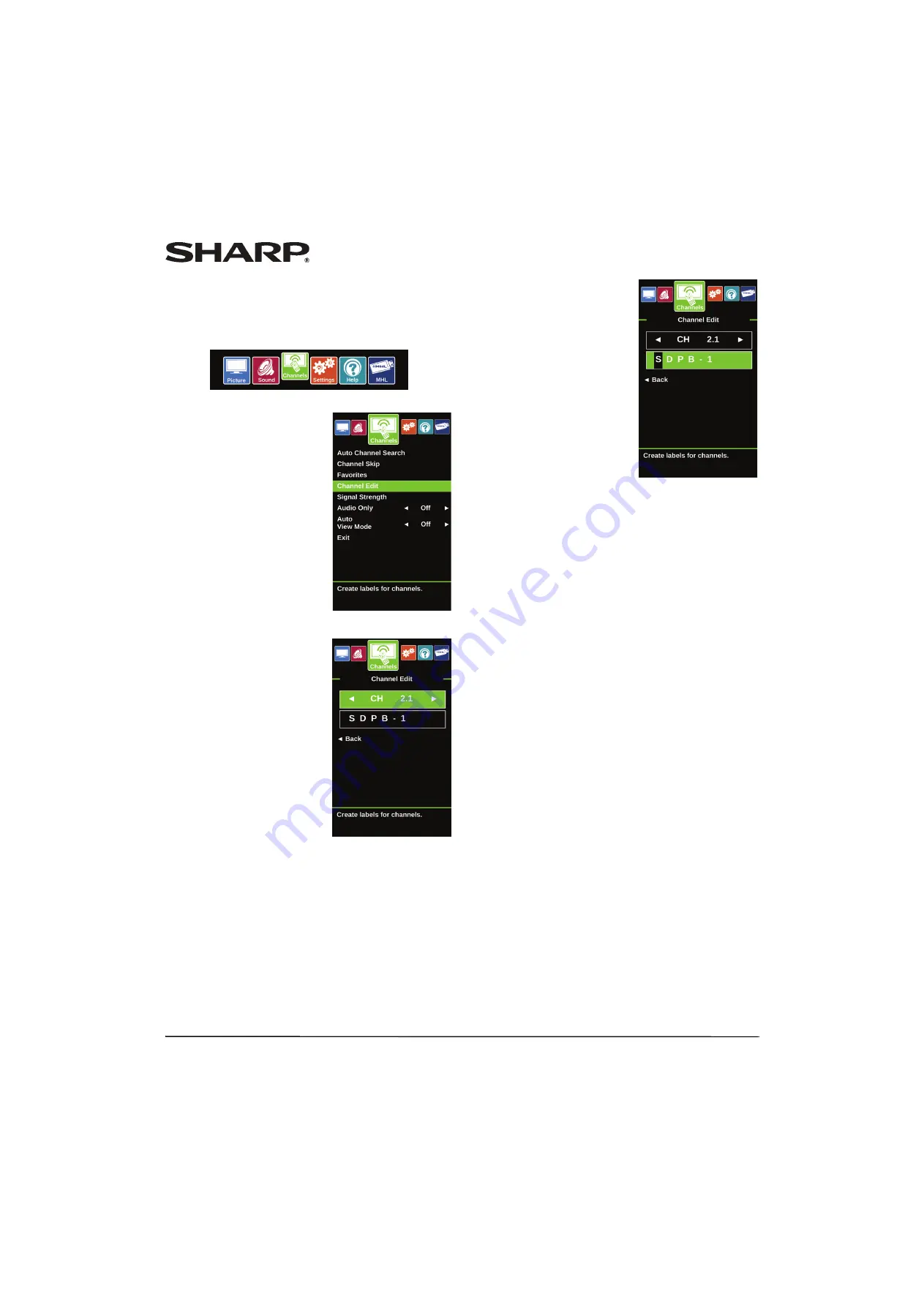 Sharp LC-32LB261U User Manual Download Page 63