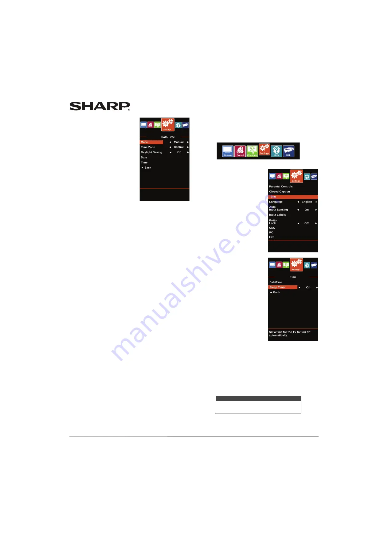 Sharp LC-32LB261U User Manual Download Page 72