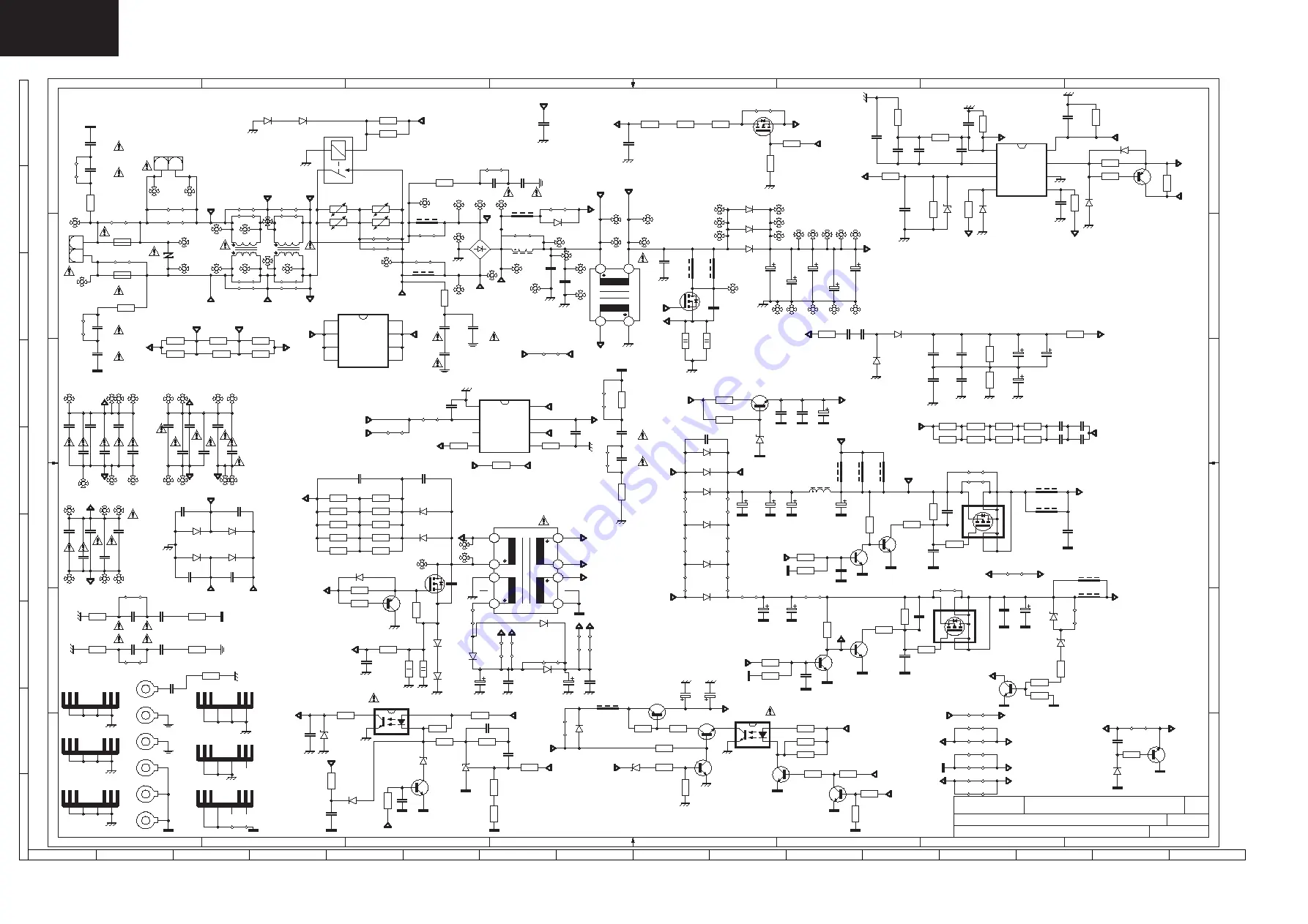 Sharp LC-32LD145K Service Manual Download Page 76