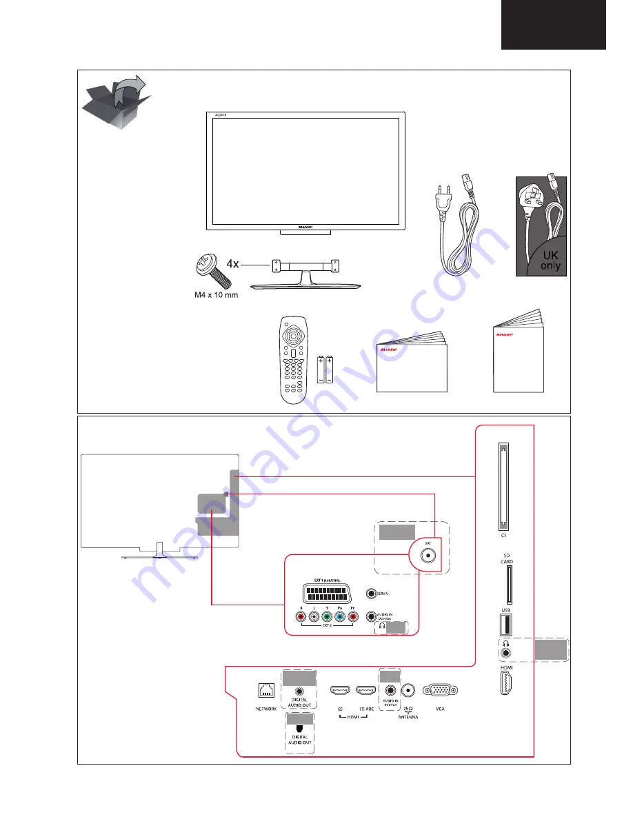 Sharp LC-32LE631E Service Manual Download Page 7