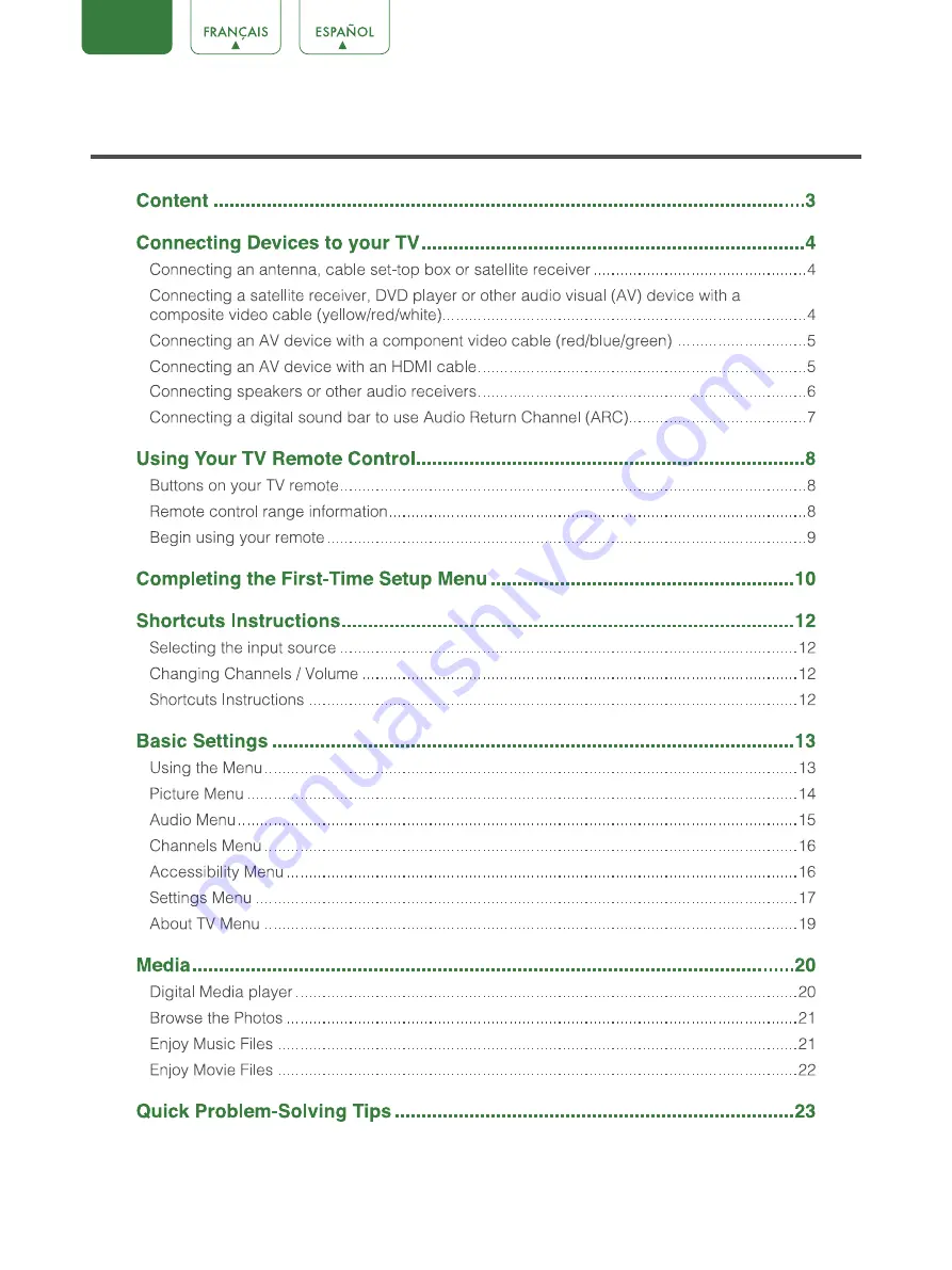 Sharp LC-32Q3100U User Manual Download Page 5