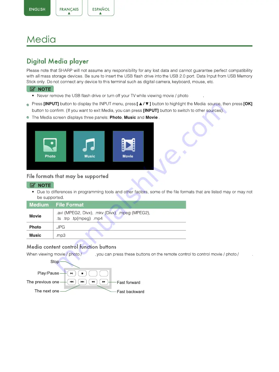 Sharp LC-32Q3100U User Manual Download Page 22