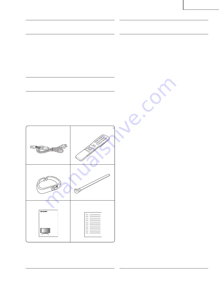 Sharp LC-37GA5T Service Manual Download Page 25