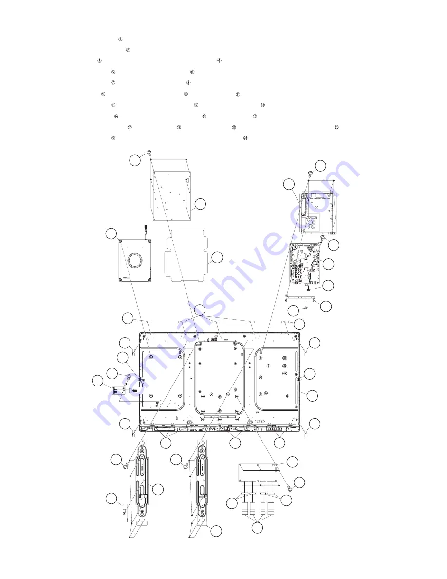 Sharp LC-40LE830E/RU Service Manual Download Page 22