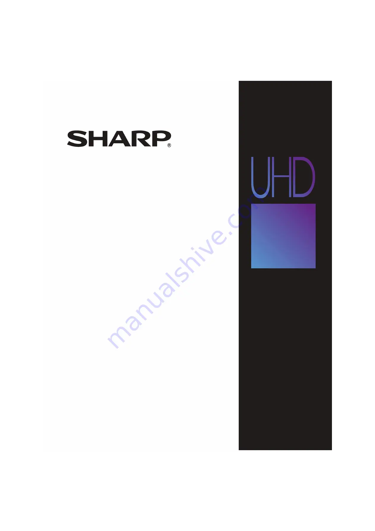 Sharp LC-43LBU591C User Manual Download Page 1