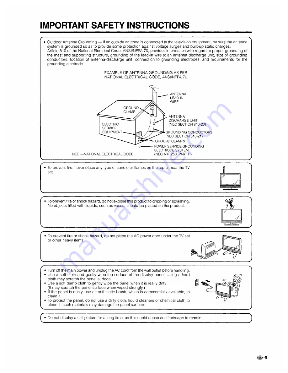 Sharp LC-45GD6U - AQUOS - 45