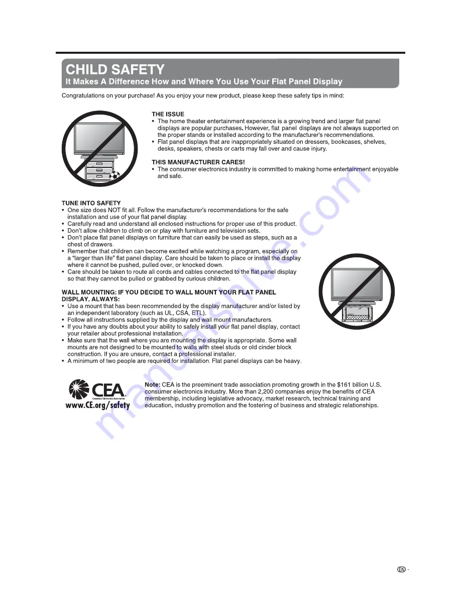 Sharp LC 47SB57UT Operation Manual Download Page 7