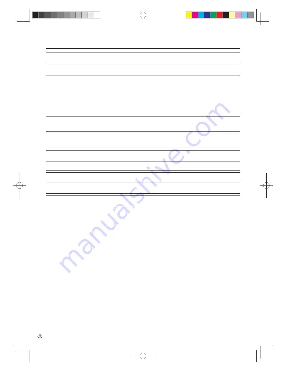 Sharp LC-52LX640H Operation Manual Download Page 8