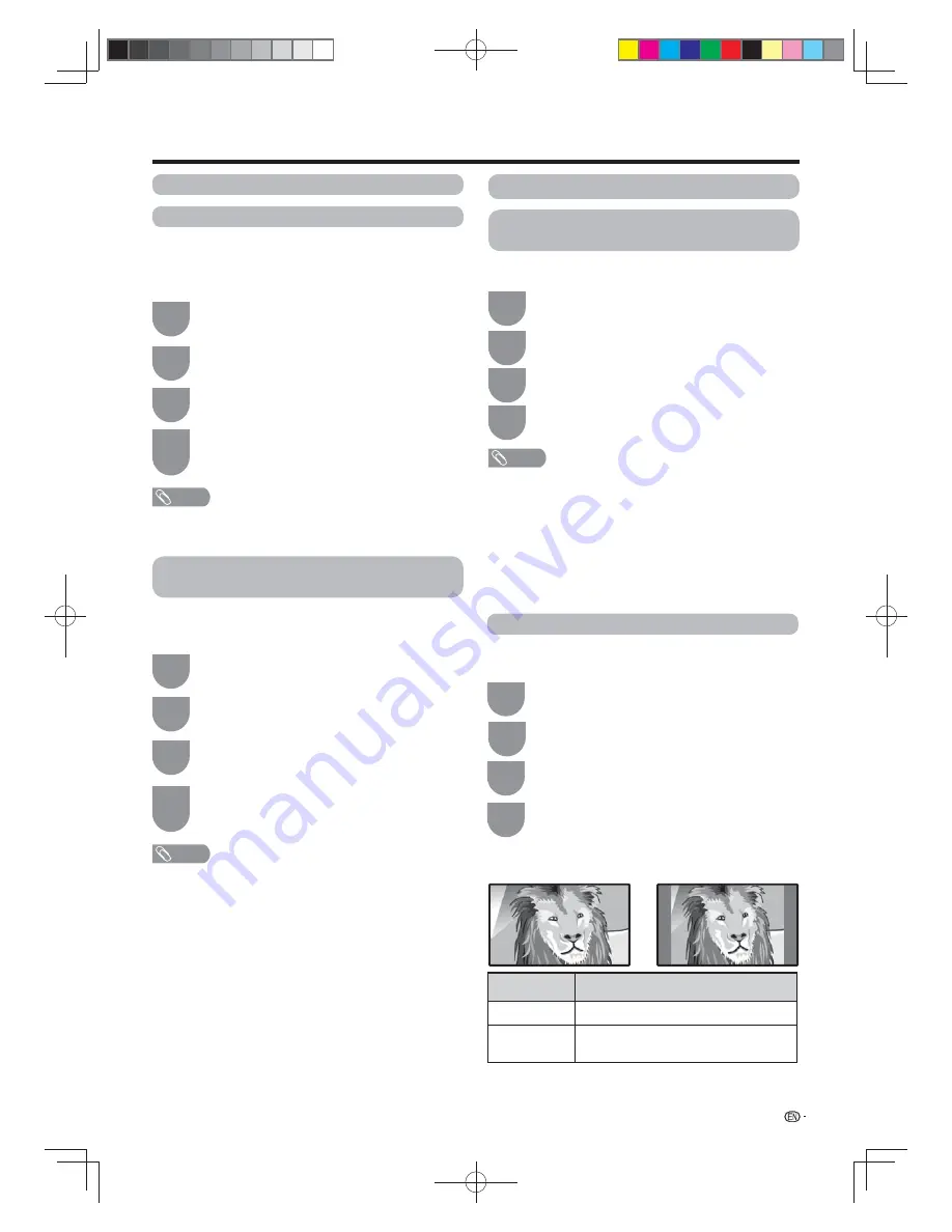 Sharp LC-52LX640H Operation Manual Download Page 35