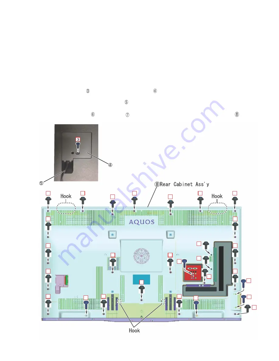 Sharp LC-60G9T Service Manual Download Page 11