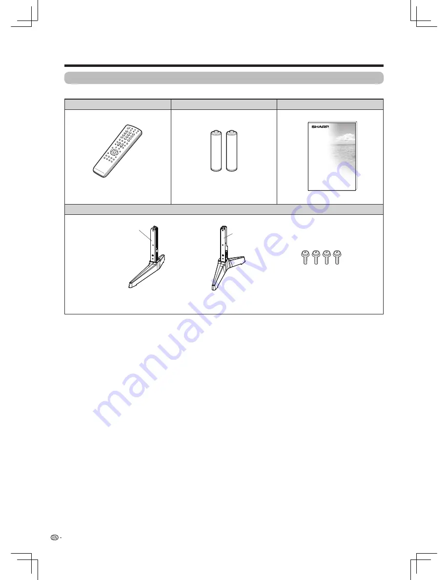 Sharp LC-60UF30H Скачать руководство пользователя страница 6