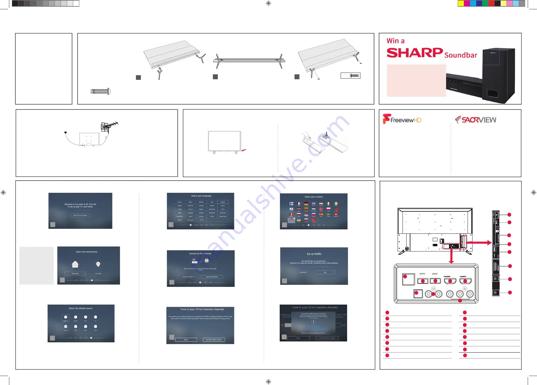 Sharp LC-70UI9362K Скачать руководство пользователя страница 2