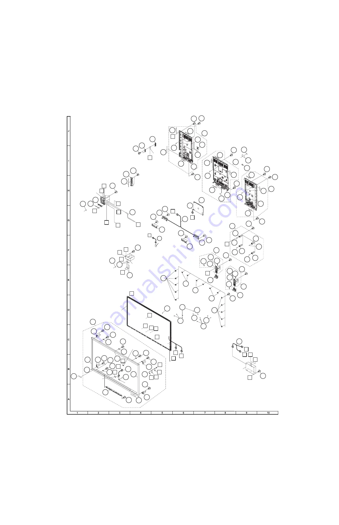 Sharp LC-90LE657U Service Manual Download Page 71