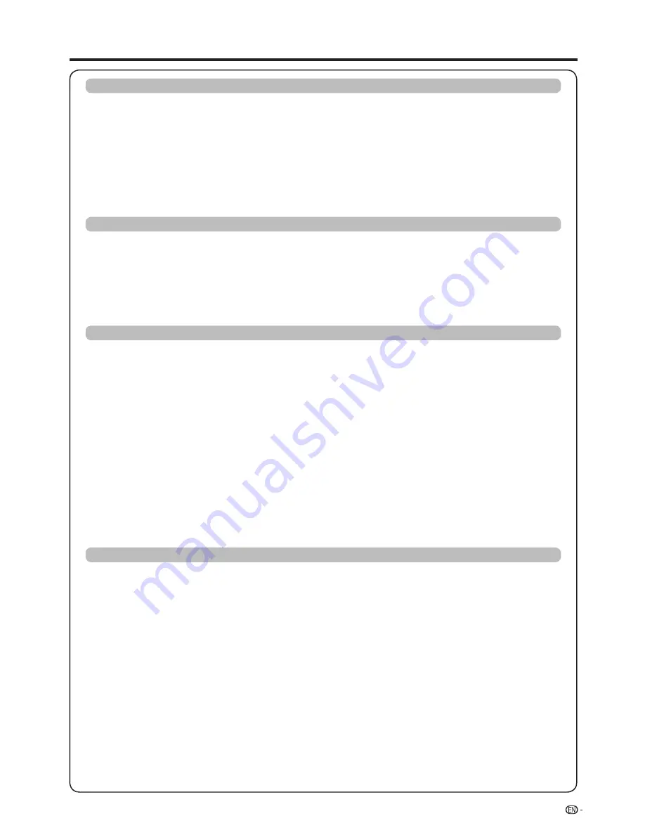 Sharp LC60LX849H Operation Manual Download Page 3