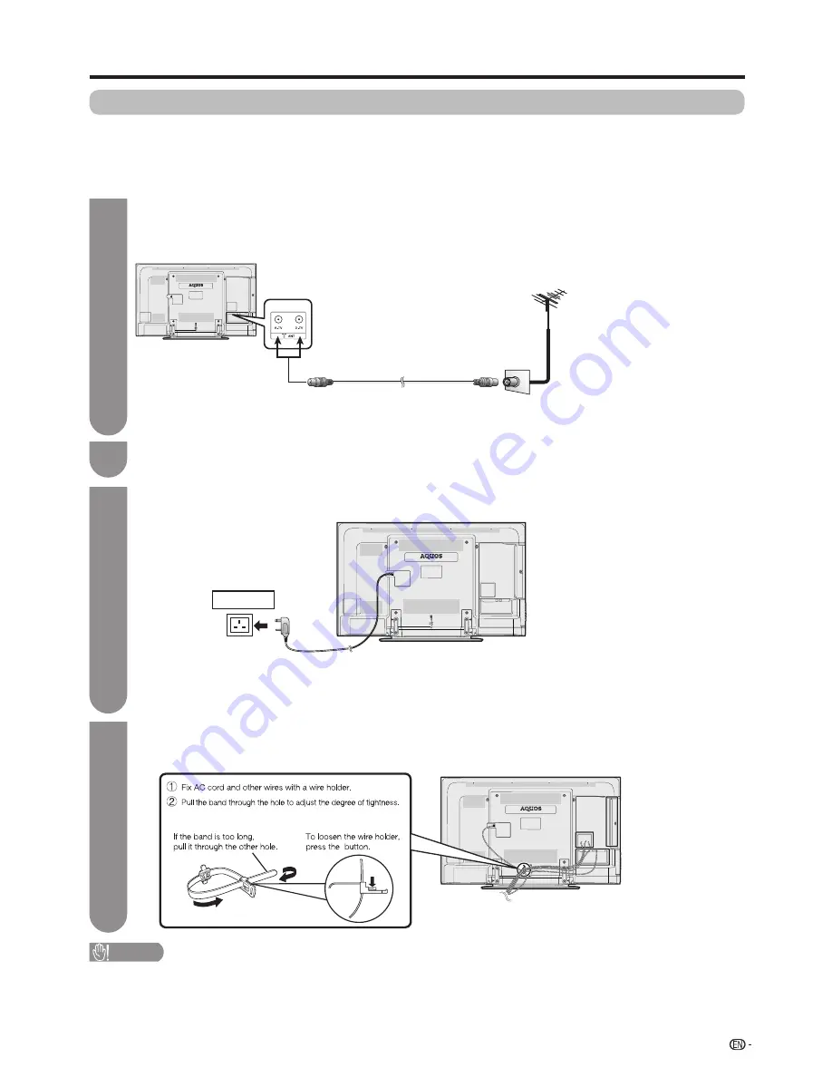 Sharp LC60LX849H Скачать руководство пользователя страница 19