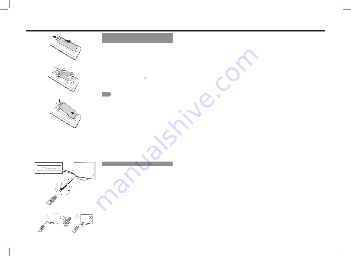 Sharp LV-70X500E Setup Manual Download Page 32