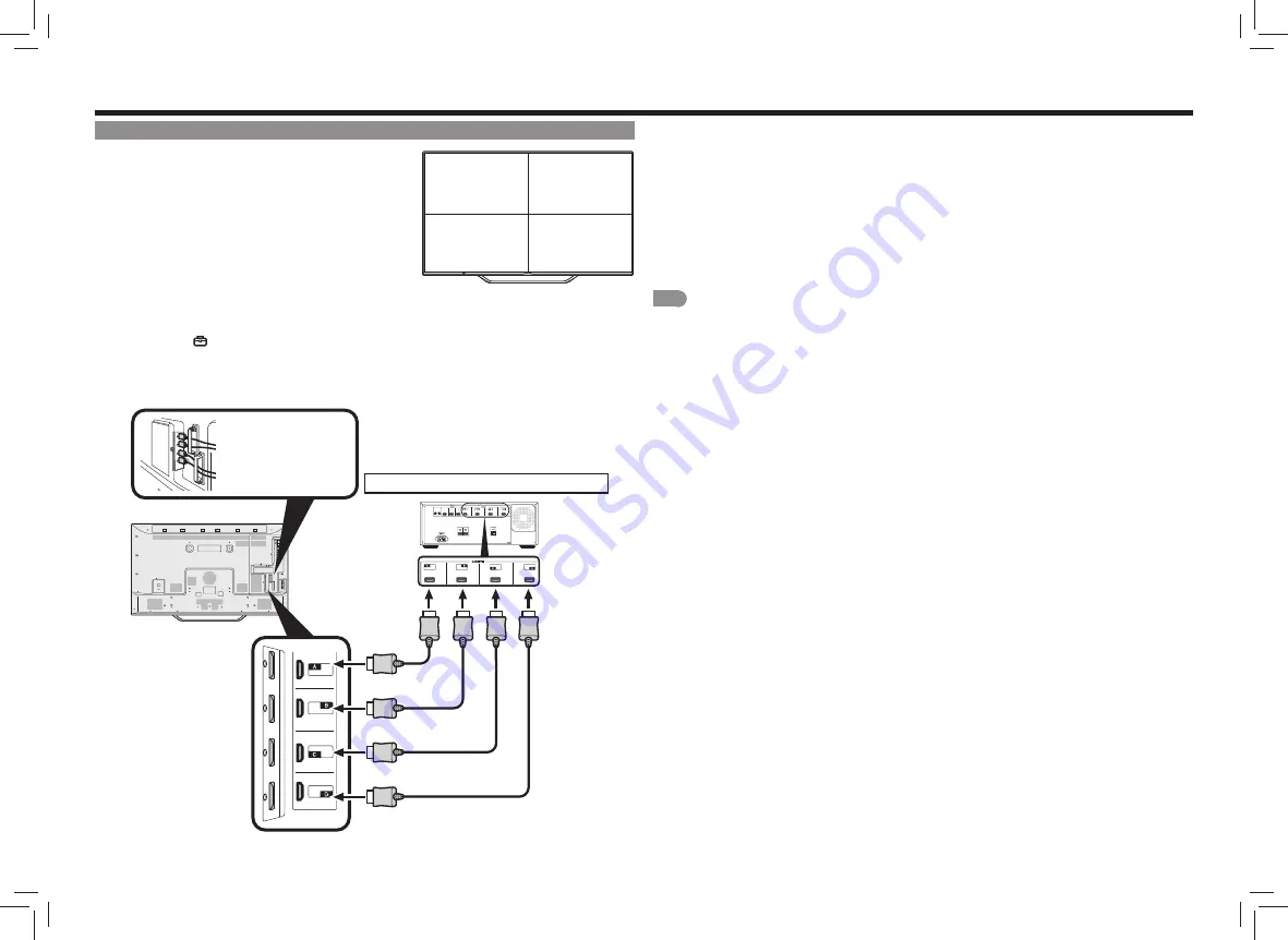 Sharp LV-70X500E Setup Manual Download Page 74