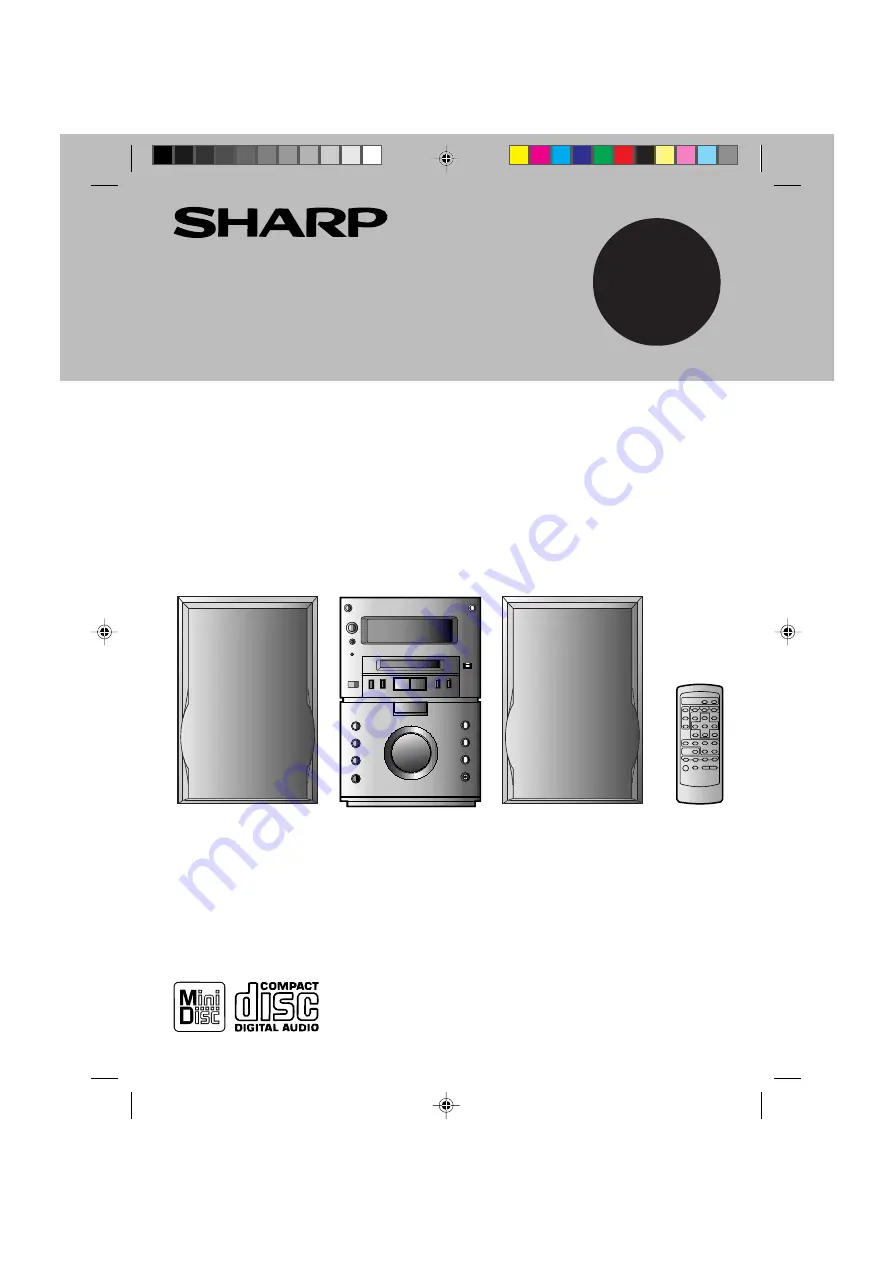 Sharp MD-M1 Скачать руководство пользователя страница 1