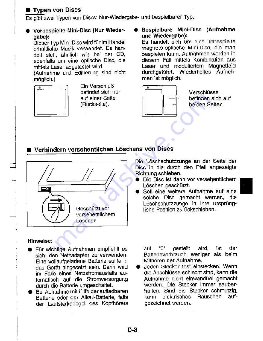 Sharp MD-MS721H Operation Manual Download Page 15