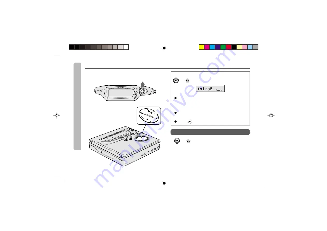 Sharp MD-MT770 Скачать руководство пользователя страница 42