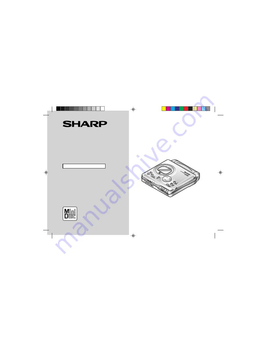 Sharp MD-MT80W Operation Manual Download Page 1