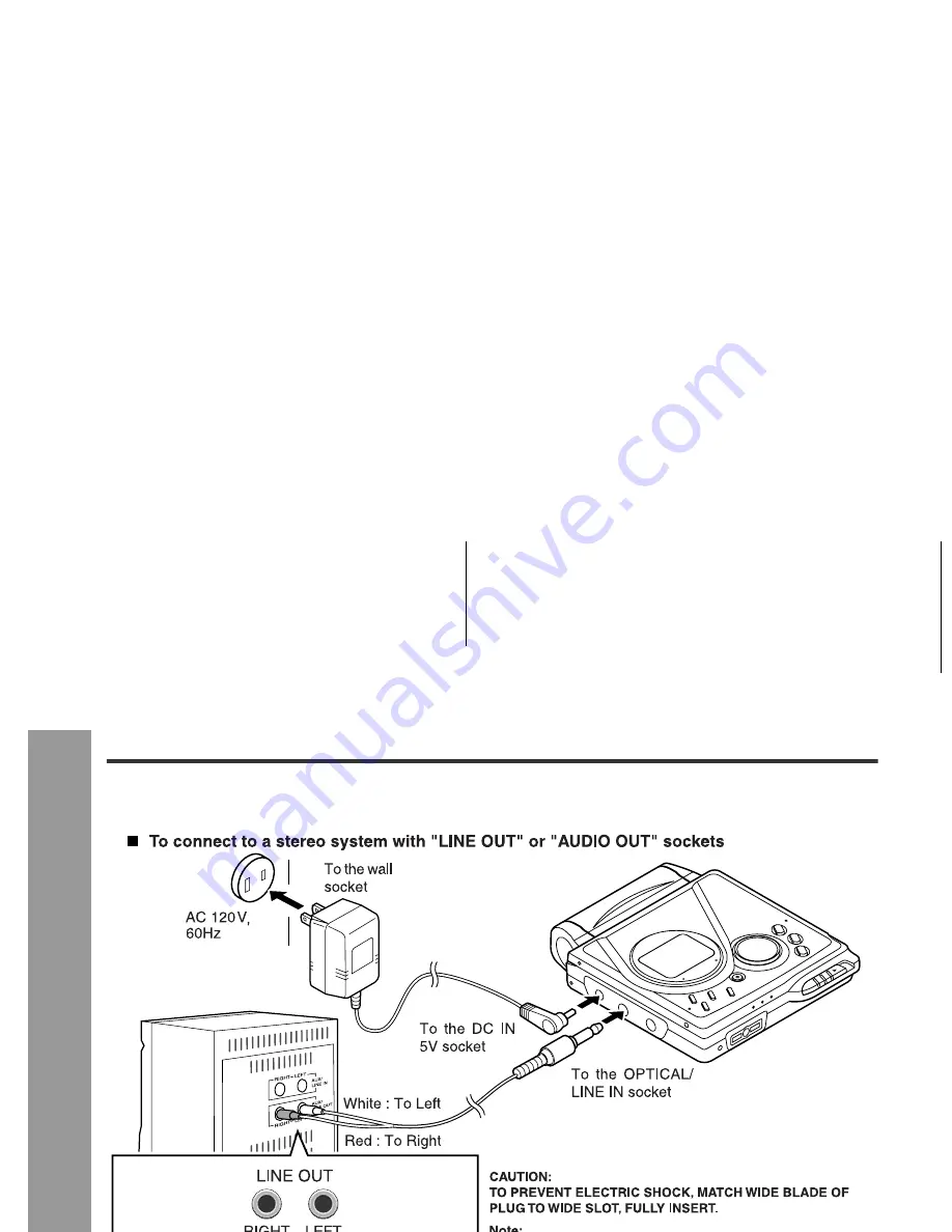 Sharp MD-MT99C Скачать руководство пользователя страница 8