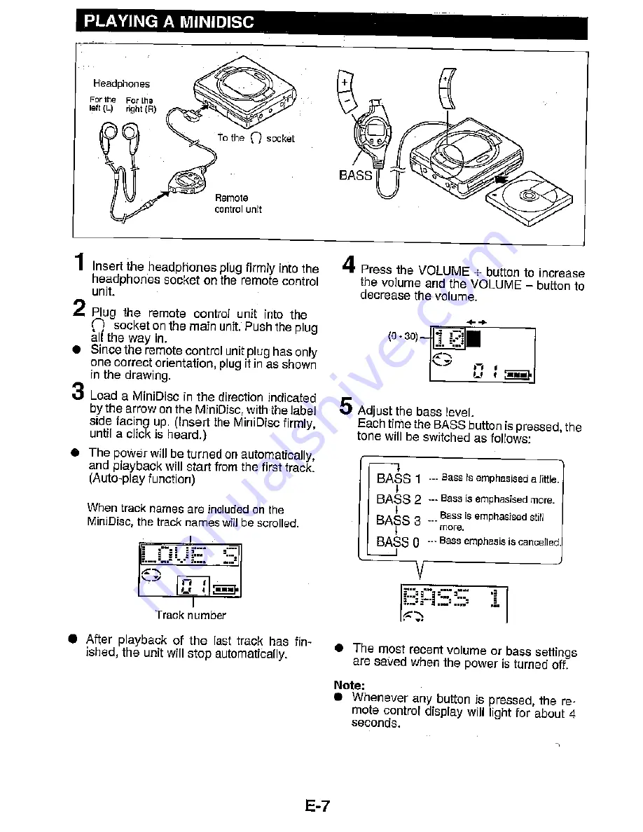 Sharp MD-S301H2 Operation Manual Download Page 14