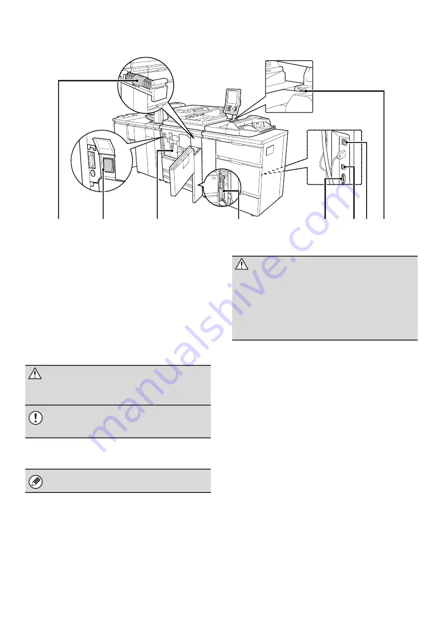 Sharp MX-1100 User Manual Download Page 8