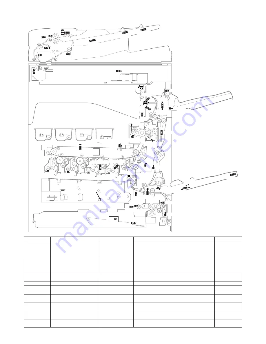 Sharp MX-1810U Service Manual Download Page 42