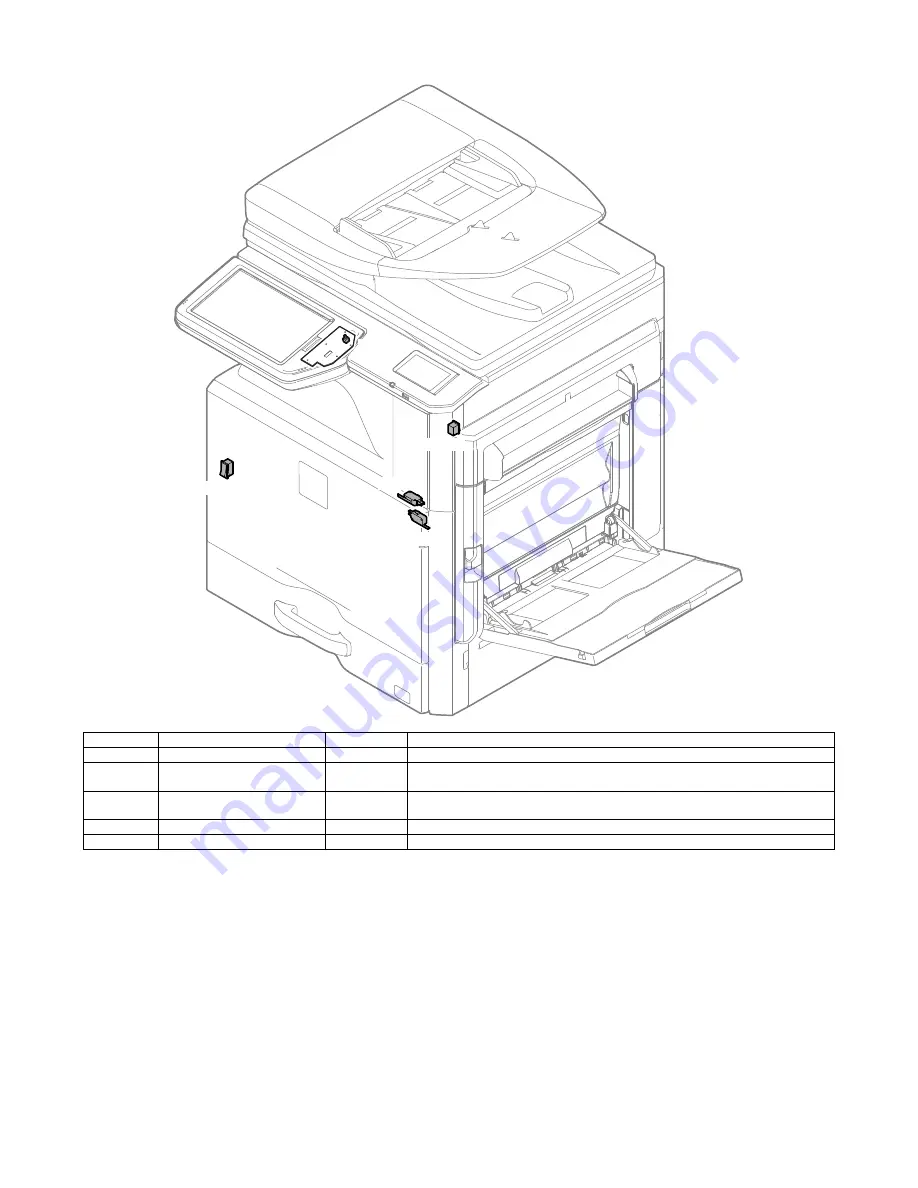 Sharp MX-1810U Service Manual Download Page 47