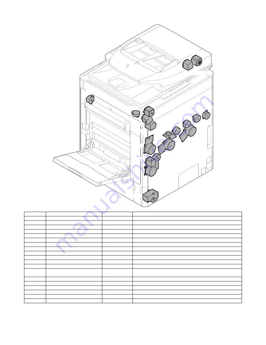 Sharp MX-1810U Service Manual Download Page 52