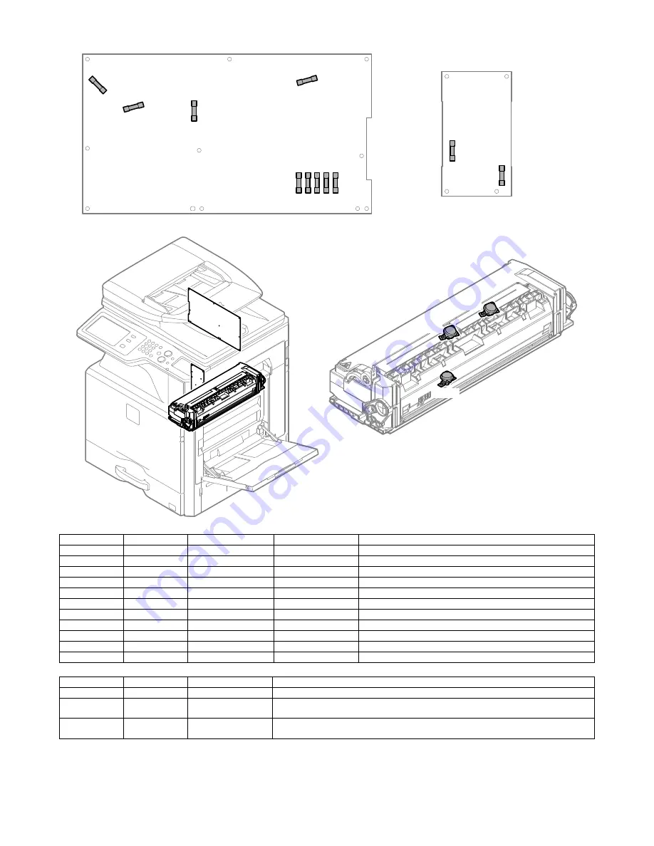 Sharp MX-1810U Service Manual Download Page 74