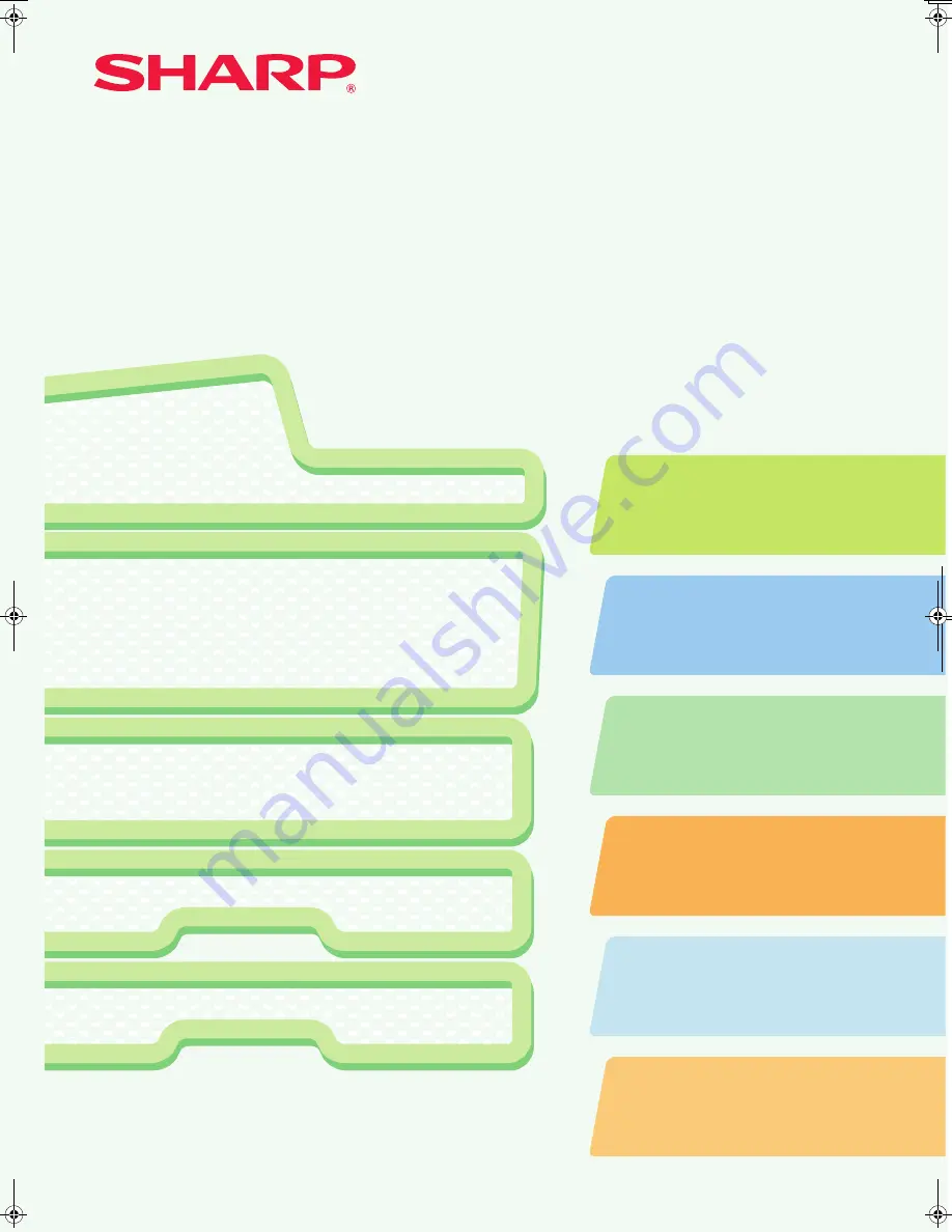 Sharp MX-2300G Quick Start Manual Download Page 1