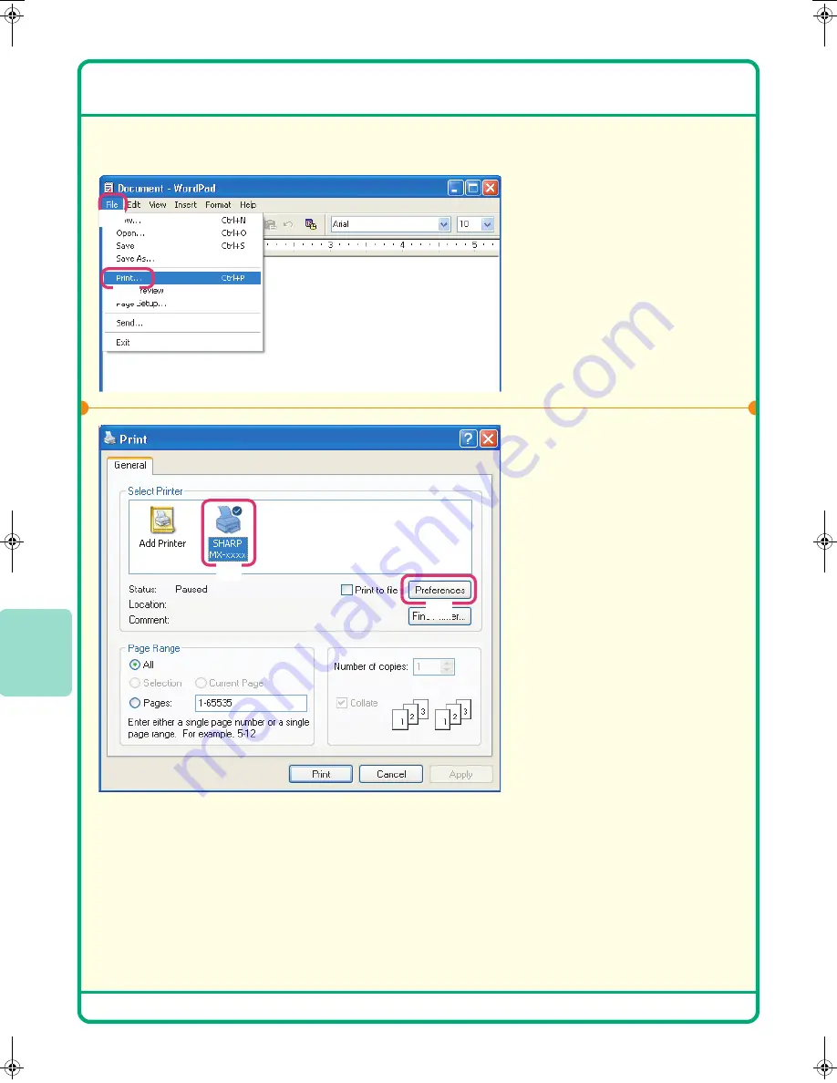 Sharp MX-2300G Quick Start Manual Download Page 46